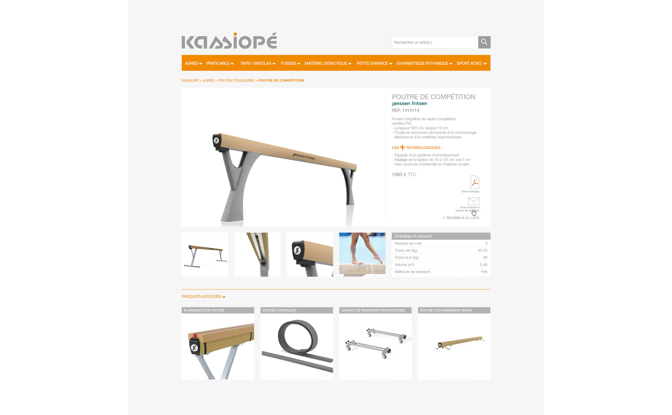 Kassiopé site web4
